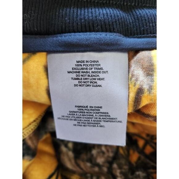 NWT MOOSE KNUCKLES X Post Malone Men's Sherpa Jogger Pants Sz M Yellow #4G503 - Picture 12 of 14